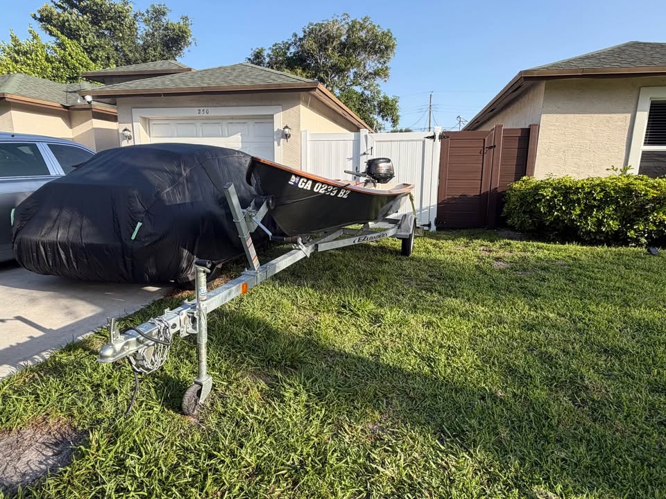 2015 Skiff 14–16 ft w/ Suzuki 15 hp four-stroke + trailer - ga registered